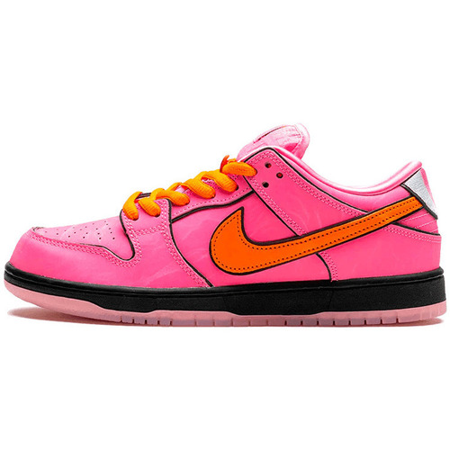 Sapatos Sapatos de caminhada Nike SB Dunk Low The Powerpuff Girls Blossom Rosa
