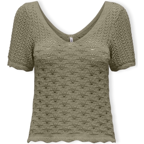 Textil Mulher Tops / Blusas Only Top Becca Life S/S - Mermaid Verde