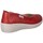 Sapatos Mulher Sapatilhas Laura Azaña MOCASSINS  26813 Vermelho