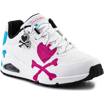 Sapatos Mulher Sapatilhas Skechers Crossing Hearts 155227-WMLT Branco