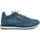 Sapatos Homem Sapatilhas Cetti SNEAKER DE PIEL PERFORADA CABALLERO  USED TIN C-848 AZUL Azul