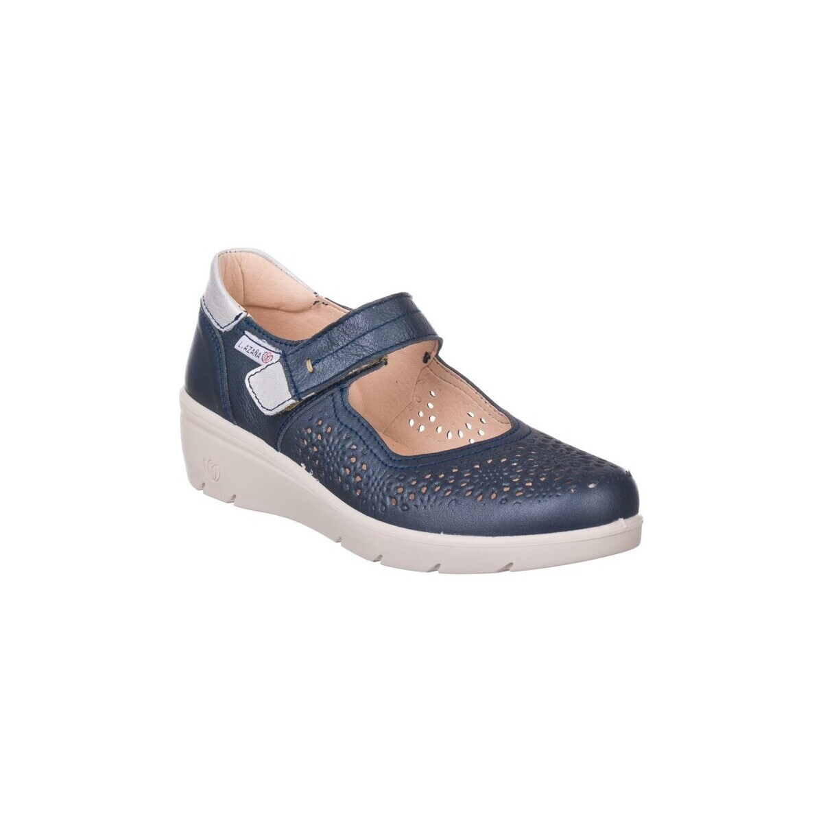 Sapatos Mulher Sapatilhas Laura Azaña MOCASSINS  26814 Azul