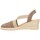 Sapatos Mulher Sandálias Mediterranea 20190 Mujer Taupe 