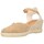 Sapatos Mulher Sandálias Mediterranea 20205 Mujer Beige Bege