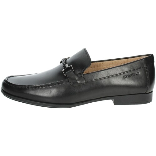 Sapatos Homem Mocassins Stonefly 110600 Preto