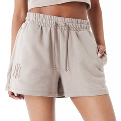 Textil Mulher Shorts leggings / Bermudas New-Era Mlb le Shorts leggings neyyan Castanho
