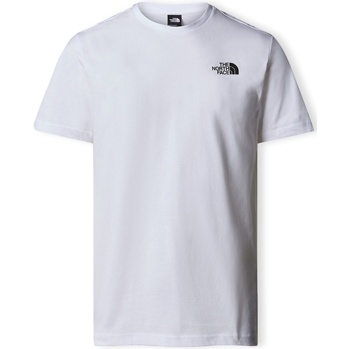 Textil Homem T-shirts e Pólos The North Face T-Shirt Redbox Celebration - White Branco