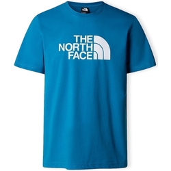 Textil Homem T-shirts e Pólos Boys Short Sleeve Fitted Shirt T-Shirt Easy - Adriatic Blue Azul
