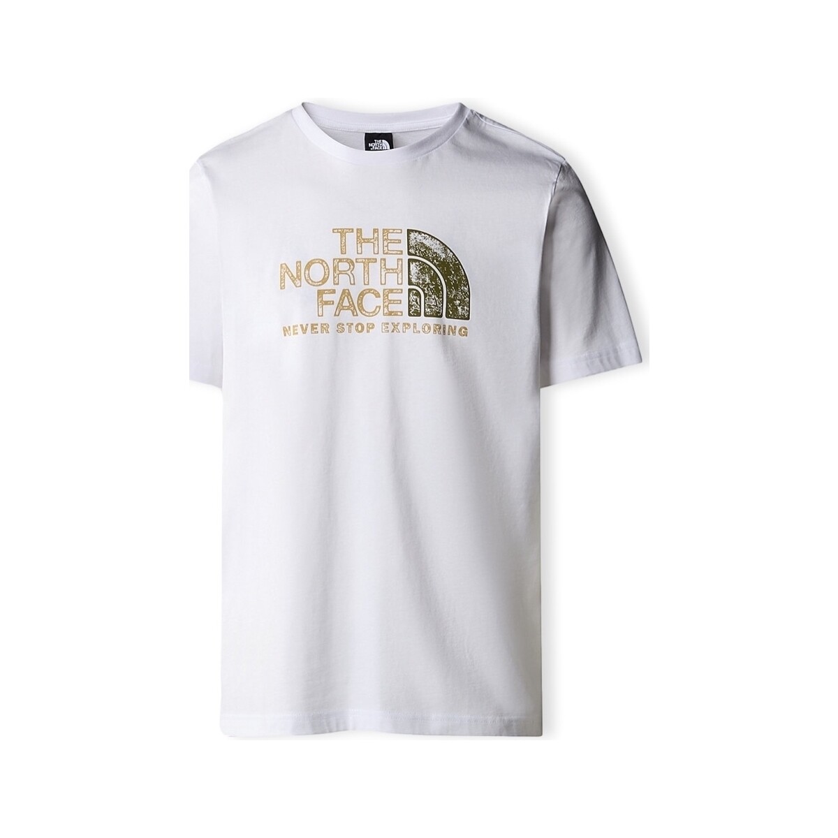 Textil Homem T-shirts e Pólos The North Face T-Shirt Rust 2 - White Branco