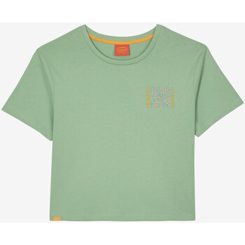 Textil Mulher Texas Corded Sweatshirt Charcoal Oxbow Tee Verde