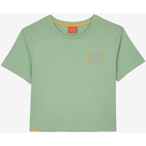 Textil Mulher The Divine Facto Oxbow Tee Verde