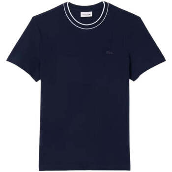 Textil Homem Lacoste with Camiseta TH3451 Lacoste with Azul