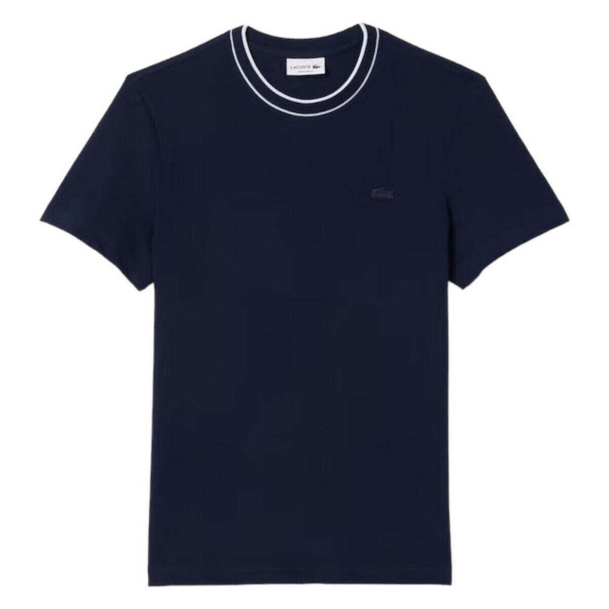 Textil Homem T-shirts e Pólos Lacoste  Azul