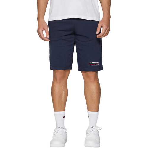 Textil Homem Shorts / Bermudas Champion 219733 Azul