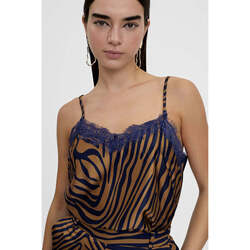 Textil Mulher T-shirts e Pólos Lola Casademunt LS2415015-375-3-1 Azul