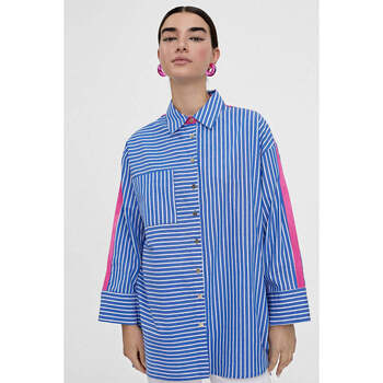 Textil Mulher camisas Lola Casademunt LS2415016-27B-3-1 Azul