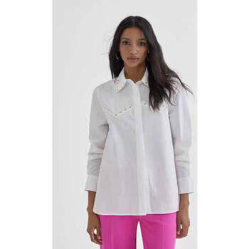 Textil Mulher camisas Lola Casademunt MS2415001-00B-1-31 Branco