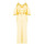 Textil Mulher Vestidos Rinascimento CFC0119104003 Amarelo
