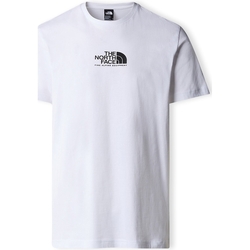 Textil Homem T-shirts e Pólos Boys Short Sleeve Fitted Shirt T-Shirt Fine Alpine Equipment 3 - White Branco