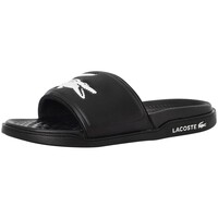 Sapatos Homem chinelos Lacoste Deslizadores Serve Dual 09221 CMA Preto