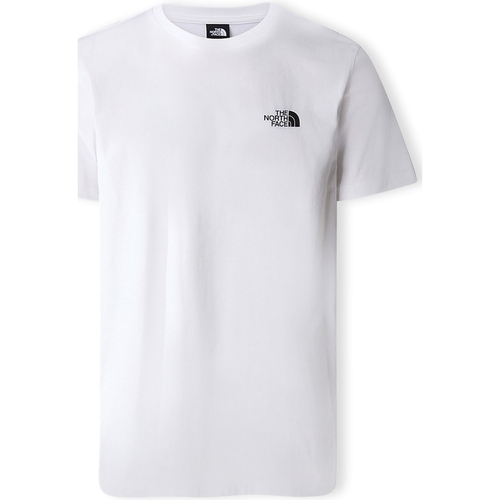 Textil Homem T-shirts e Pólos The North Face T-Shirt Simple Dome - White Branco