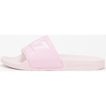 Sapatos Mulher Chinelos Emporio Armani EA7 Chanclas  en color rosa para Rosa