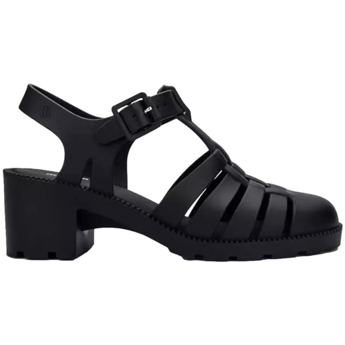 Sapatos Mulher Sandálias Melissa Sandálias Cozy Slide Fem - Black Preto