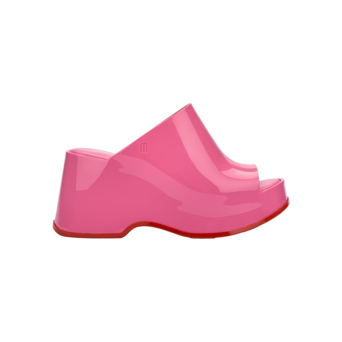 Sapatos Mulher Sandálias Melissa Sandálias Patty Fem - Pink/Red Rosa
