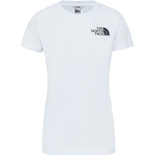 Textil Mulher T-Shirt mangas curtas The North Face Todo o vestuário para homem Branco