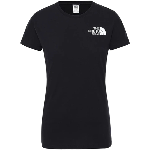 Textil Mulher Nf0a3s4 M Stand-jk3 Black The North Face W Half Dome Tee Preto