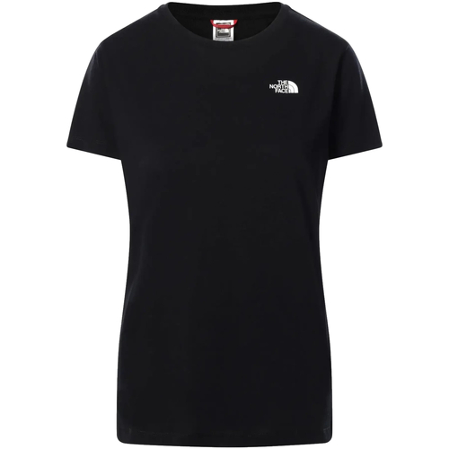 Textil Mulher T-Shirt mangas curtas The North Face broderie-anglaise button-up Multicolour Shirt Blu Preto