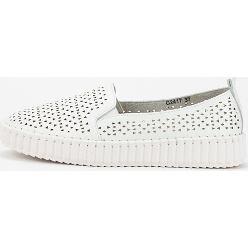 Sapatos Mulher Sapatilhas Keslem Zapatos  en color blanco para Branco