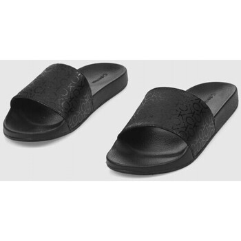 Calvin Klein Jeans CHANCLA  POOL SLIDE EPI MONO NEGRO Preto