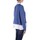 Textil Mulher T-shirt mangas compridas Semicouture Y4SB13 Azul