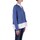 Textil Mulher T-shirt mangas compridas Semicouture Y4SB13 Azul