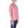 Textil Mulher T-Shirt mangas curtas Lacoste blancas TF7215 Rosa