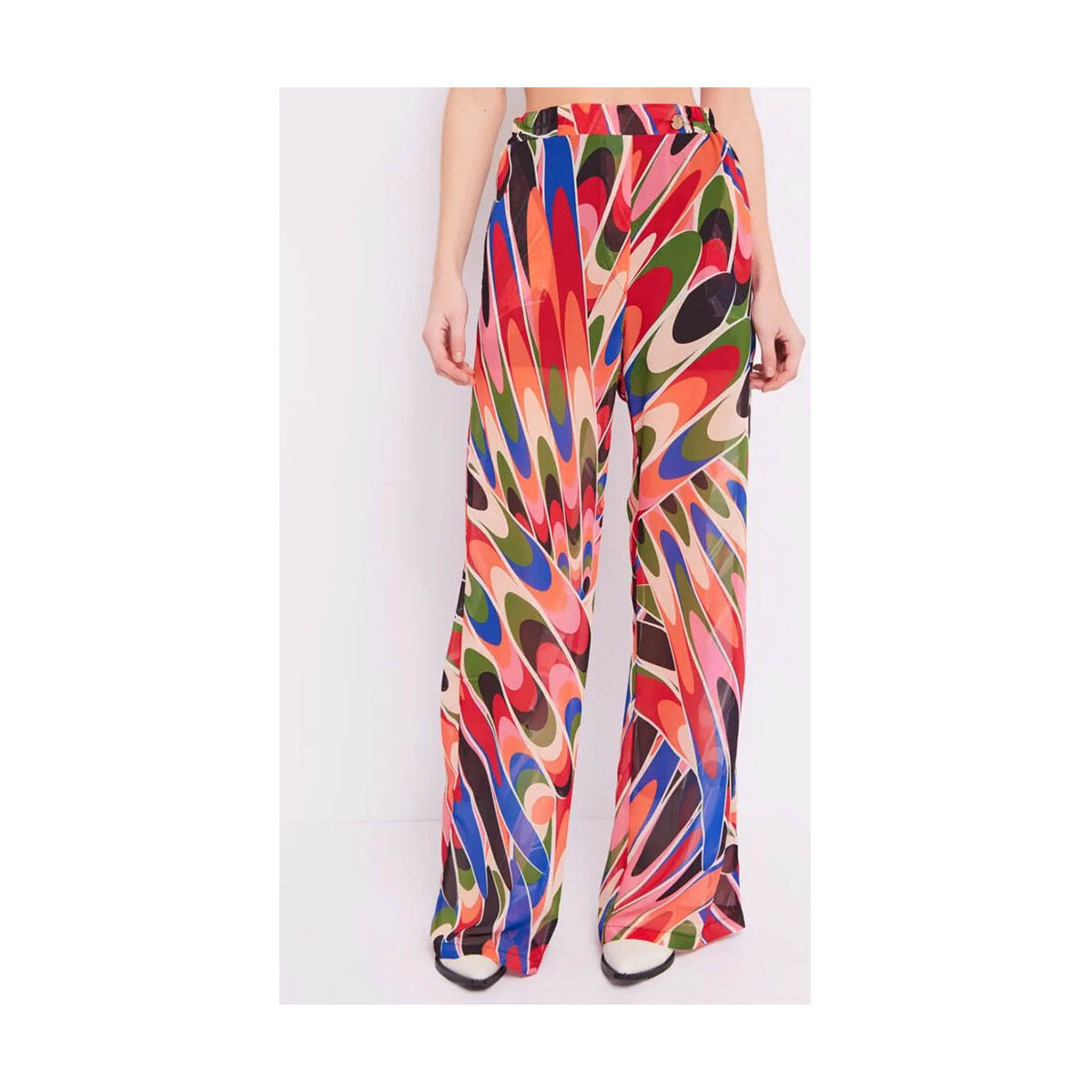 Textil Mulher Calças Denny Rose 411DD25029-418060-01-36-1 Multicolor