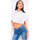 Textil Mulher camisas Denny Rose 411ND45015-2100-1-1 Branco