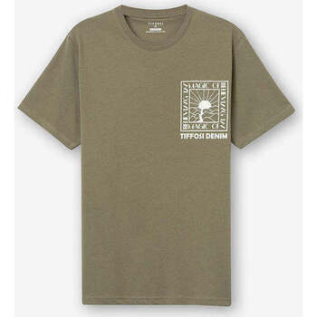 Textil Homem T-shirts e Pólos Tiffosi 10053824-825-4-1 Verde
