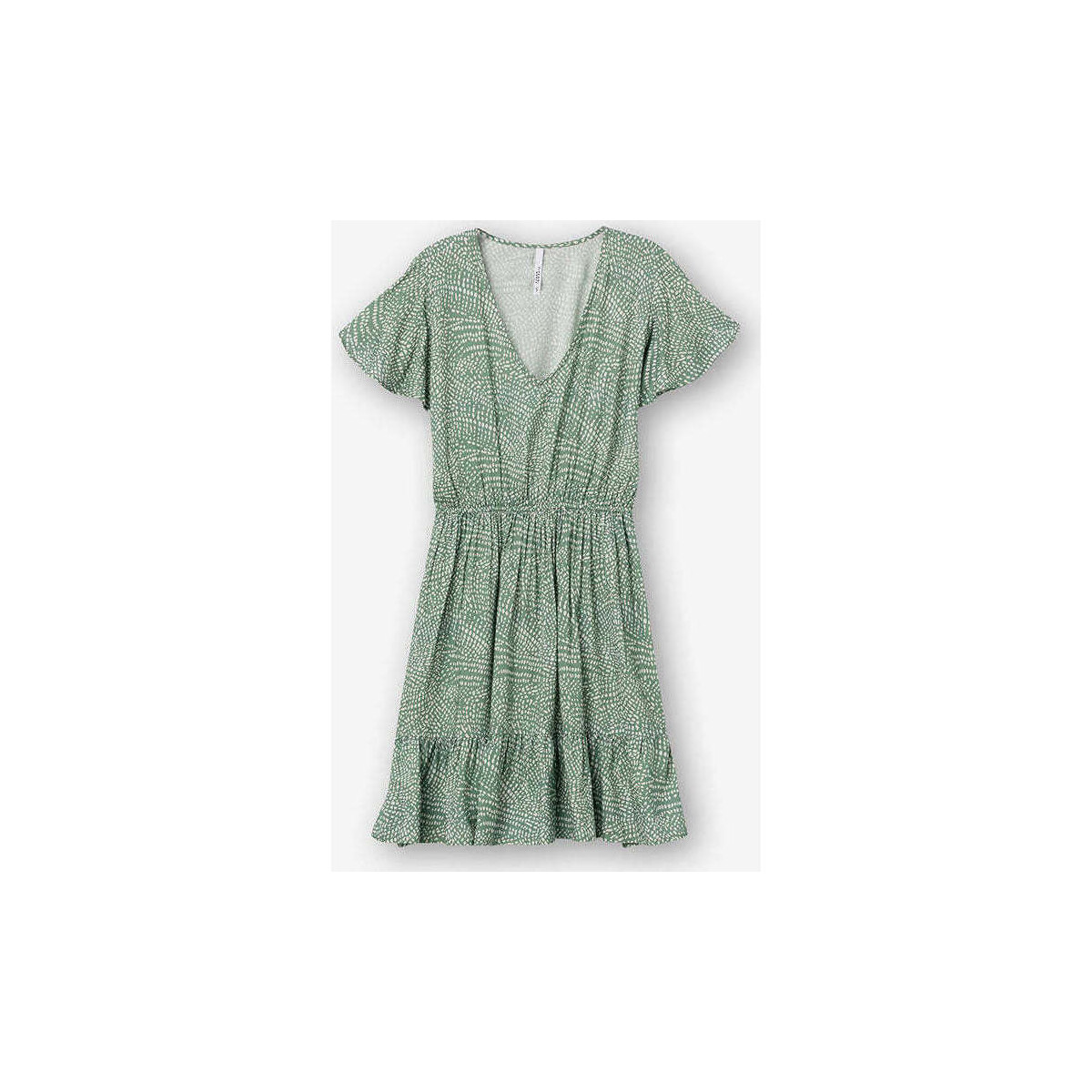 Textil Mulher Vestidos Tiffosi 10054833-831-4-1 Verde