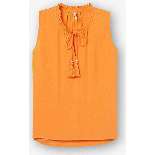 Textil Mulher La Doublej T-shirt Jazzercise Nero Tiffosi 10054838-405-13-31 Laranja