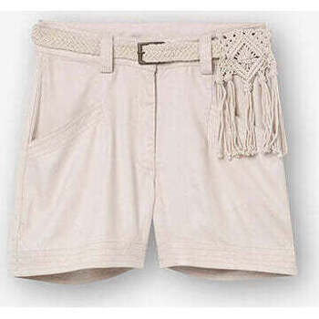 Textil Mulher Shorts / Bermudas Tiffosi 10054676-153-7-31 Bege