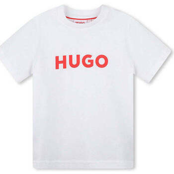 Textil Rapaz preço de uma chamada local Hugo Boss Kids G00007-10P-1-19 Branco