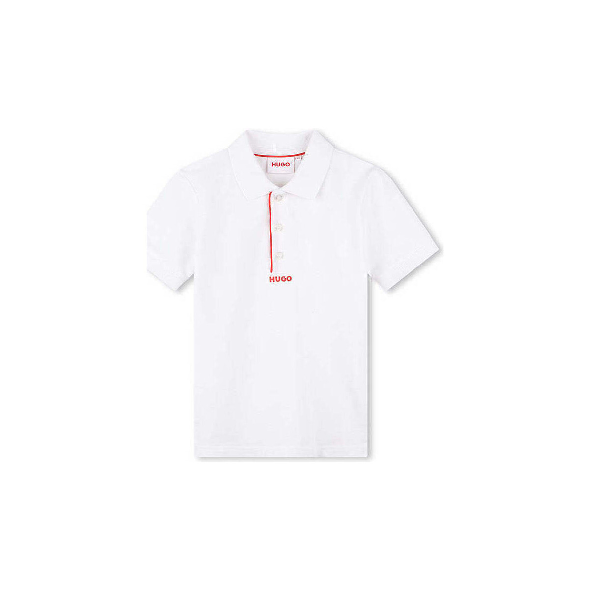 Textil Rapaz T-shirts e Pólos Hugo Boss Kids G00015-10P-1-19 Branco