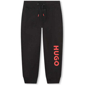 Textil Rapaz Calças Hugo Boss Kids G00042-09B-2-19 Preto