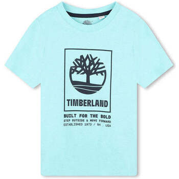 Textil Rapaz T-shirts e Pólos Timberland Reaxion T60082-75W-37-19 Azul