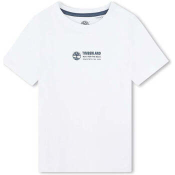 Textil Rapaz T-shirts e Pólos Timberland Reaxion T60084-10P-1-19 Branco
