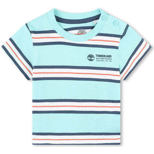 Textil Rapaz T-shirts e Pólos Timberland T60108-75W-37-17 Azul