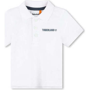 Textil Rapaz T-shirts e Pólos Suit Timberland T60109-10P-1-17 Branco