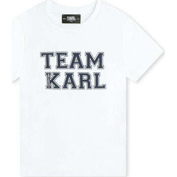 Textil Rapaz Top 5 de vendas Karl Lagerfeld Z30049-10P-1-23 Branco
